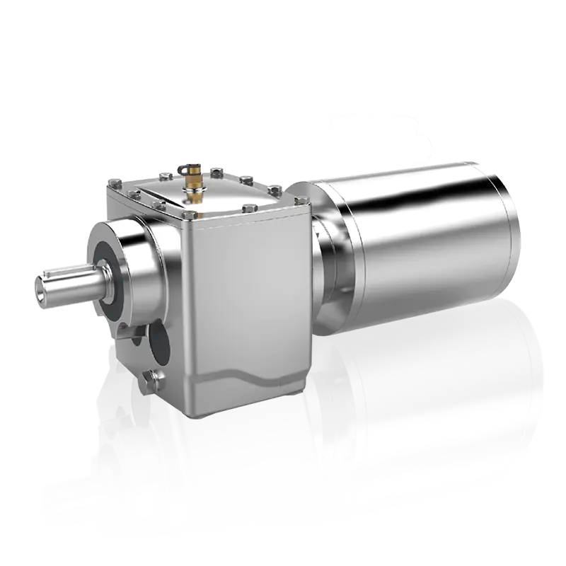 Motorreductores helicoidales inoxidables